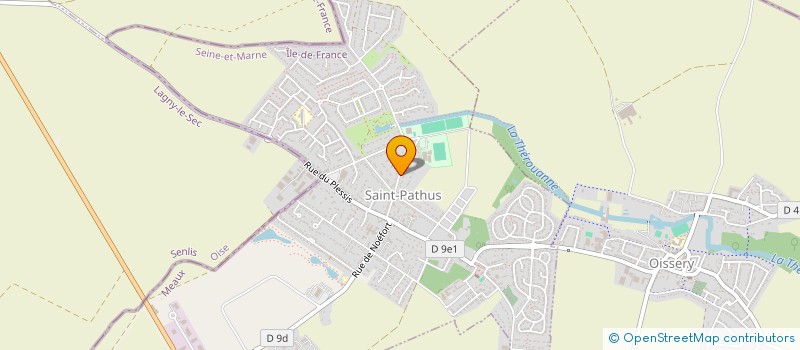 localisation de l'entreprise MADAME HIBA CHAFAI  SAINT-PATHUS