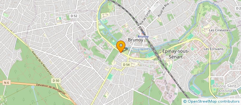 localisation de l'entreprise MADAME HIBA CHIHAB à BRUNOY