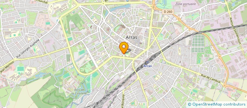 localisation de l'entreprise MADAME HIBA DADDOU à ARRAS