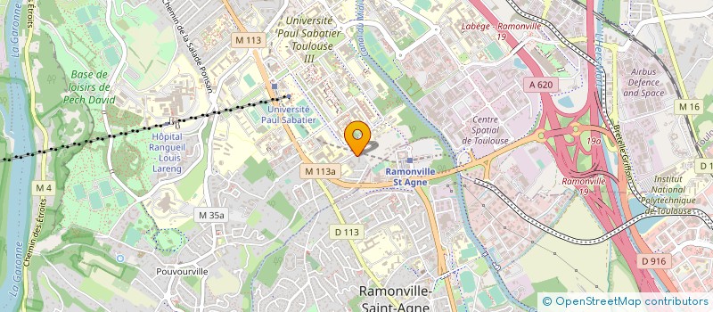 localisation de l'entreprise MADAME HIBA REZGUI  TOULOUSE