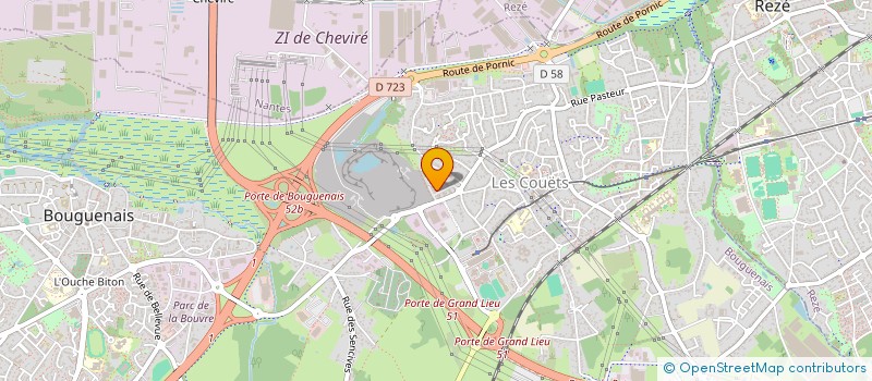 localisation de l'entreprise MADAME HIBATT ELLAH EL CHAMI  SAINT-AIGNAN-GRANDLIEU