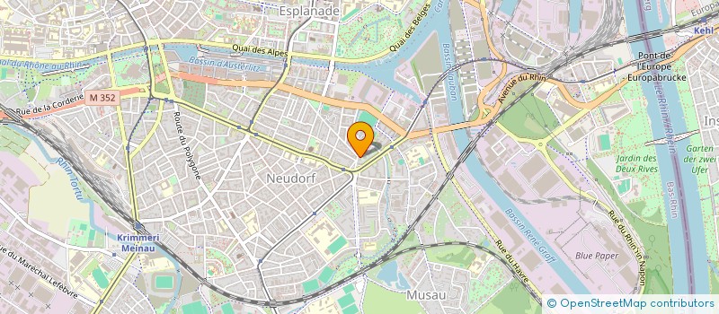 localisation de l'entreprise MADAME HIBOURATOU ADAM BABA BODY à STRASBOURG