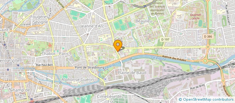 localisation de l'entreprise MADAME HIDAYA-SAANDIAT AHMED KOUDRA  RENNES