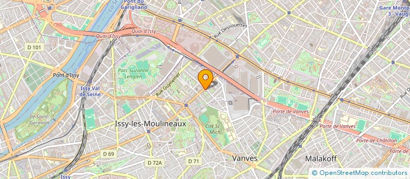 localisation de l'entreprise MADAME HIDE ONKIRANKOUNI à ISSY-LES-MOULINEAUX