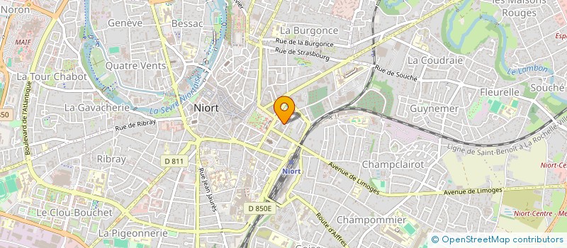 localisation de l'entreprise MADAME HIKMAT HAKIM à NIORT