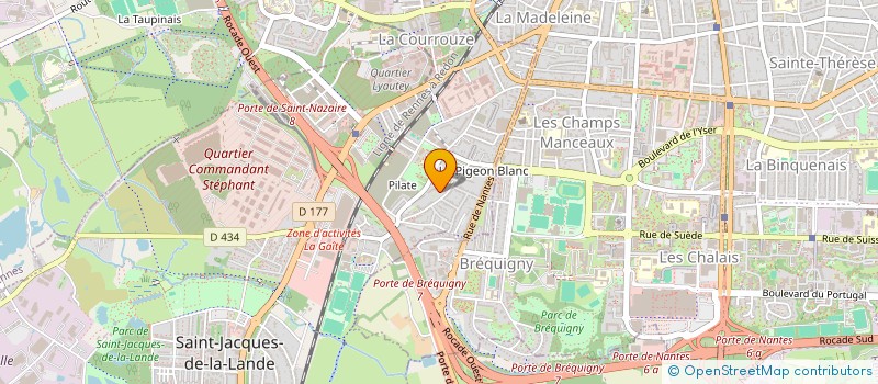 localisation de l'entreprise MADAME HIKMETE VELIC à SAINT-JACQUES-DE-LA-LANDE