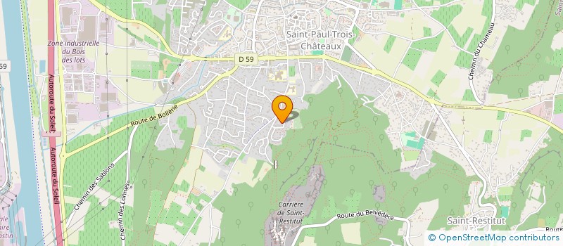 localisation de l'entreprise MADAME HILARY CEINWEN FAIRFAX à SAINT-PAUL-TROIS-CHATEAUX