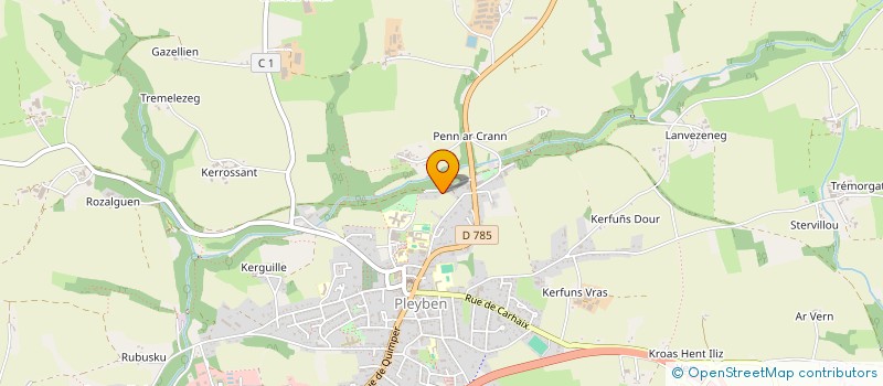 localisation de l'entreprise MADAME HILARY HODGSON  LENNON