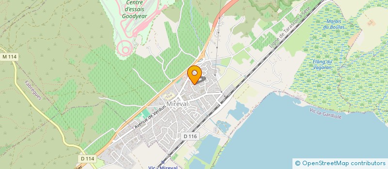 localisation de l'entreprise MADAME HILARY MORRISON  MIREVAL