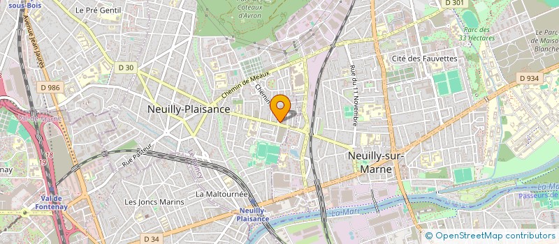 localisation de l'entreprise MADAME HILARY MOUKAMBI TONGO à NEUILLY-PLAISANCE