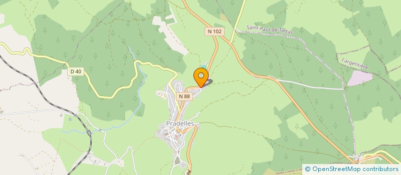 localisation de l'entreprise MADAME HILDA CZAJKA  PRADELLES