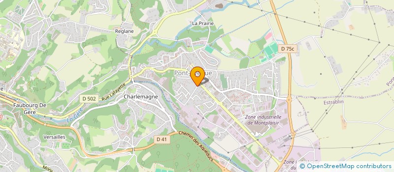 localisation de l'entreprise MADAME HILDA DERMIDJIAN  PONT-EVEQUE