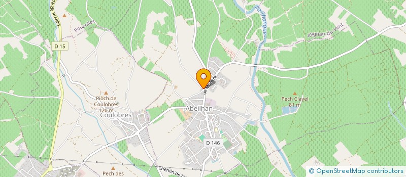 localisation de l'entreprise MADAME HILDA DIAZ  ABEILHAN