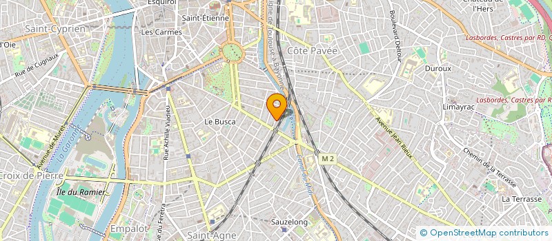 localisation de l'entreprise MADAME HILDA MARTINEZ MARTINEZ  TOULOUSE