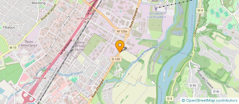 localisation de l'entreprise MADAME HILDA ONIEVA  PORTET-SUR-GARONNE