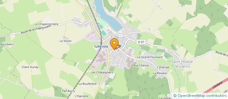 localisation de l'entreprise MADAME HILDA REYES RUIZ  TUFFE-VAL-DE-LA-CHERONNE