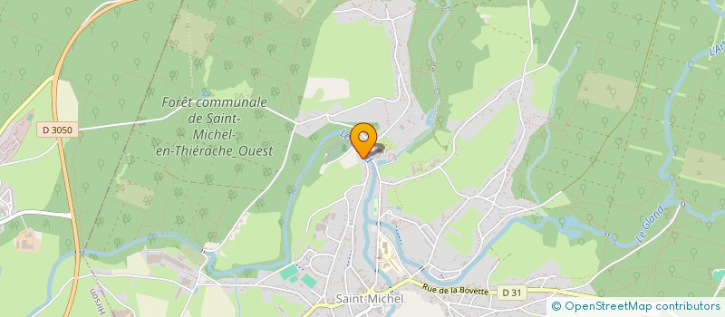 localisation de l'entreprise MADAME HILDE OSSELAER  SAINT-MICHEL