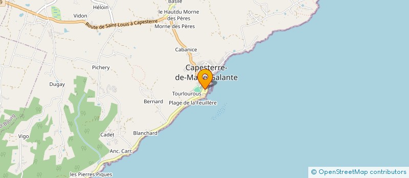 localisation de l'entreprise MADAME HILDEB SYMPHORIEN à CAPESTERRE-DE-MARIE-GALANTE