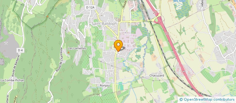 localisation de l'entreprise MADAME HILDEGARDE FARCY  SAINT-BALDOPH