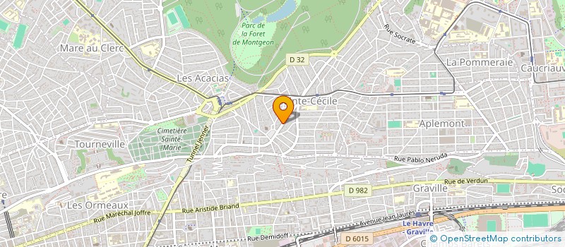 localisation de l'entreprise MADAME HILKKA DOMZIG à LE HAVRE