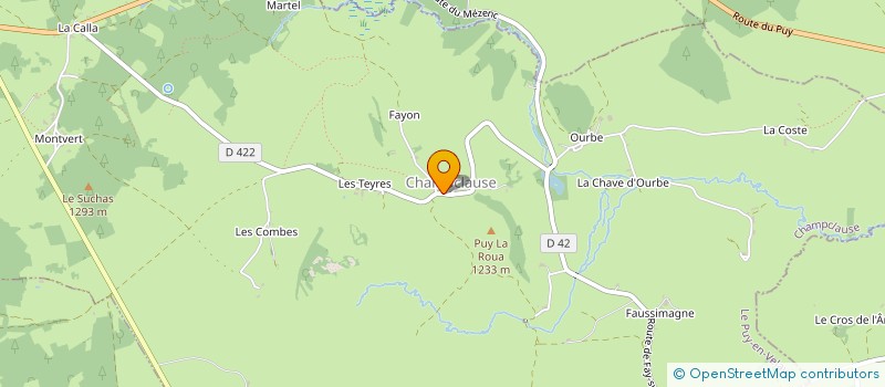 localisation de l'entreprise MADAME HILLARY SCOTT  FAY-SUR-LIGNON