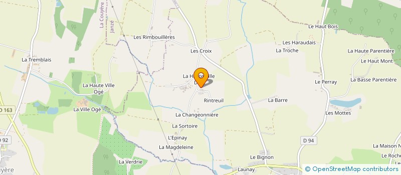 localisation de l'entreprise MADAME HILLEGONDA KEIZER à SAINTE-COLOMBE