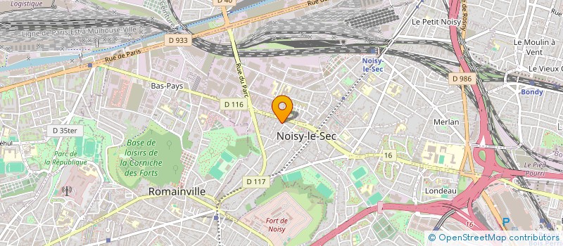 localisation de l'entreprise MADAME HILLYA SIMEON à NOISY-LE-SEC