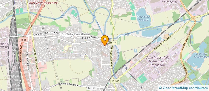 localisation de l'entreprise MADAME HIMANO TEMARONO  SOUFFELWEYERSHEIM