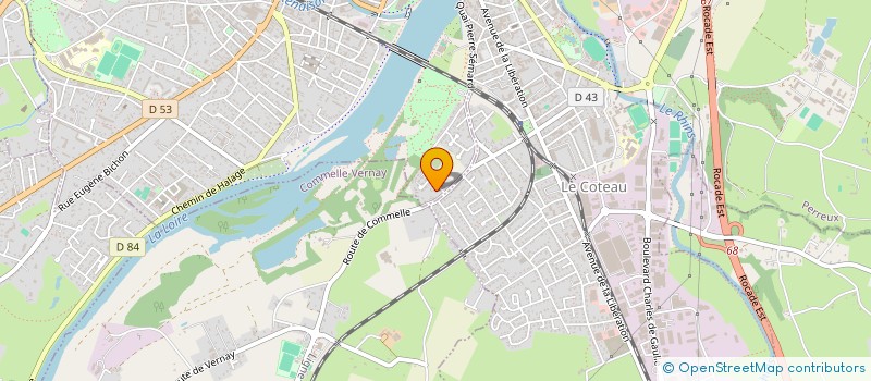 localisation de l'entreprise MADAME HIMEN AL SID CHEIKH à ROANNE