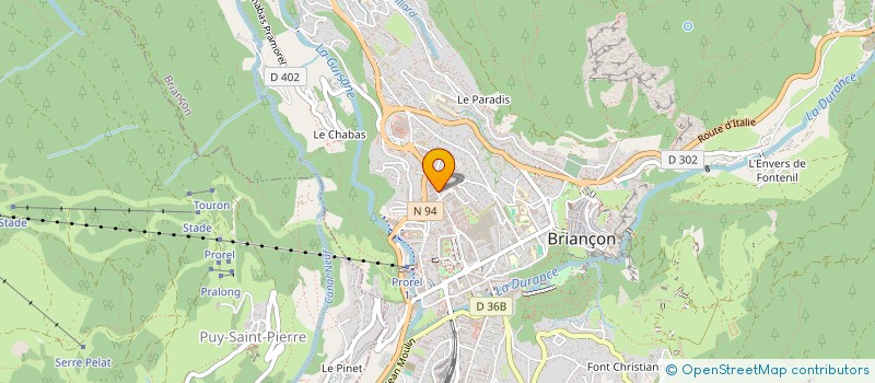 localisation de l'entreprise MADAME HINAI BERARD à BRIANCON