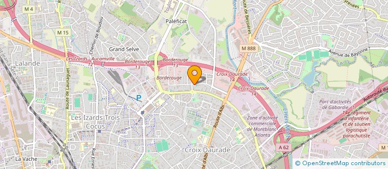 localisation de l'entreprise MADAME HINATEA RANGIMAKEA  TOULOUSE