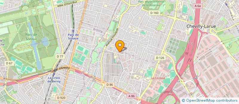 localisation de l'entreprise MADAME HIND ABBAD à FRESNES