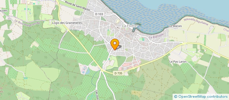 localisation de l'entreprise MADAME HIND AMEZIANE  LA FLOTTE