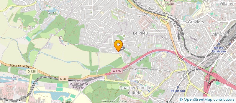localisation de l'entreprise MADAME HIND AMMAR à PALAISEAU