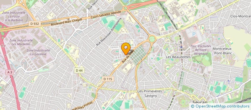 localisation de l'entreprise MADAME HIND BENKASSEM à AULNAY-SOUS-BOIS