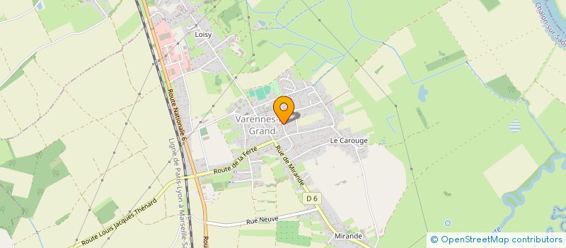 localisation de l'entreprise MADAME HIND BENNANI  VARENNES-LE-GRAND