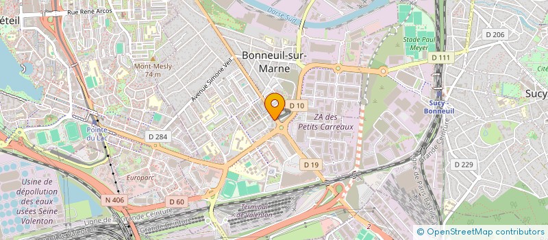 localisation de l'entreprise MADAME HIND BOUARFA  BONNEUIL-SUR-MARNE
