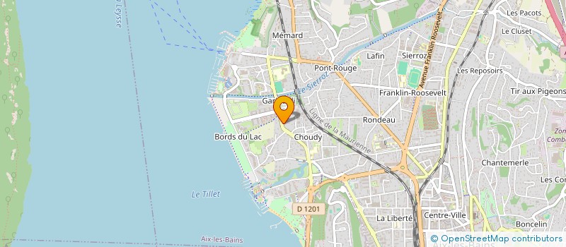 localisation de l'entreprise MADAME HIND BOUHAJJI  AIX-LES-BAINS