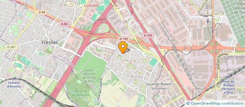 localisation de l'entreprise MADAME HIND CHNIOUER  RUNGIS