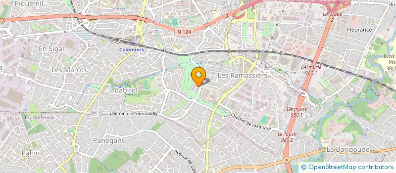 localisation de l'entreprise MADAME HIND CHOUGAR à COLOMIERS