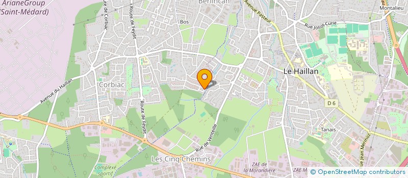 localisation de l'entreprise MADAME HIND EDDEBBI à SAINT-MEDARD-EN-JALLES