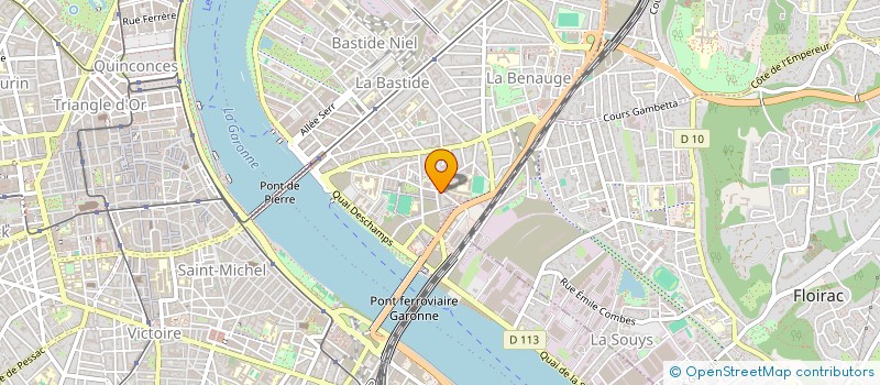 localisation de l'entreprise MADAME HIND EL IDRISSI  BORDEAUX