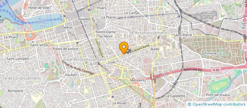 localisation de l'entreprise MADAME HIND GAIGI à MARSEILLE