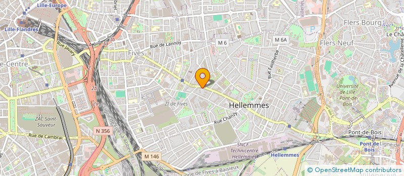 localisation de l'entreprise MADAME HIND HAMADACHE à LILLE