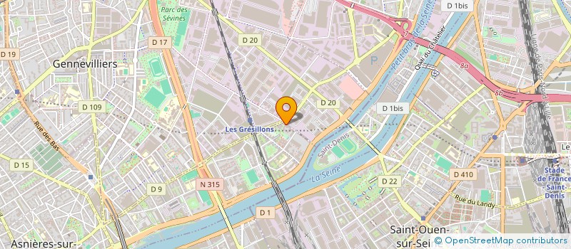 localisation de l'entreprise MADAME HIND LAAJI  ASNIERES-SUR-SEINE