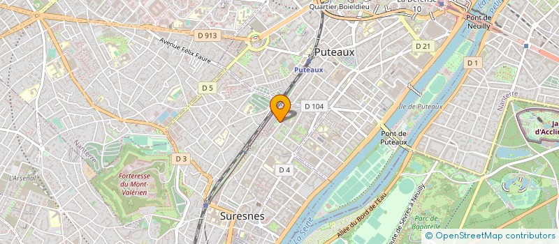 localisation de l'entreprise MADAME HIND LAHLOU à SURESNES