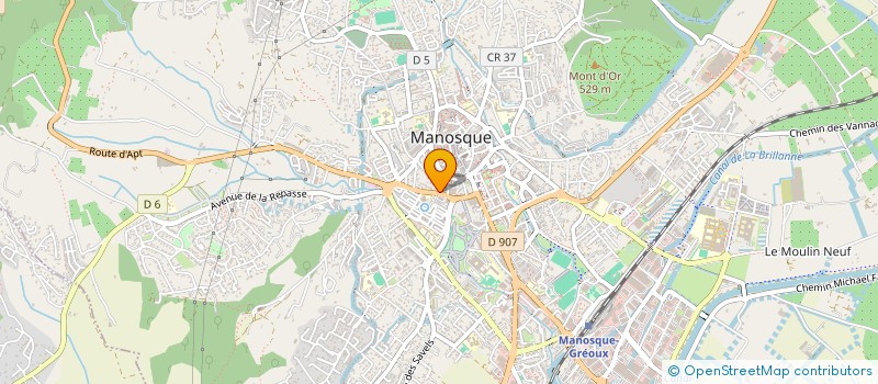 localisation de l'entreprise MADAME HIND MEFLAH à MANOSQUE