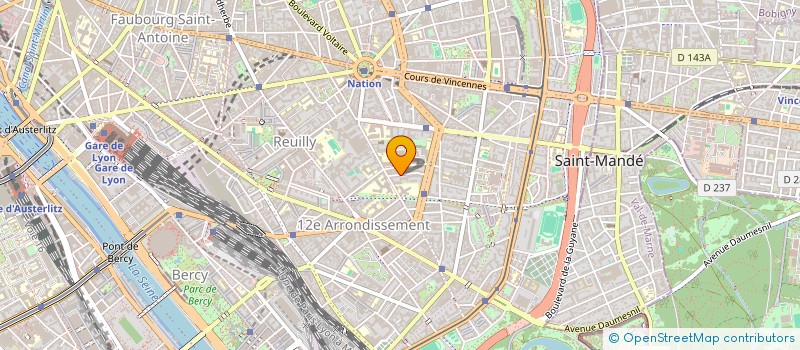 localisation de l'entreprise MADAME HIND MERHEB  PARIS