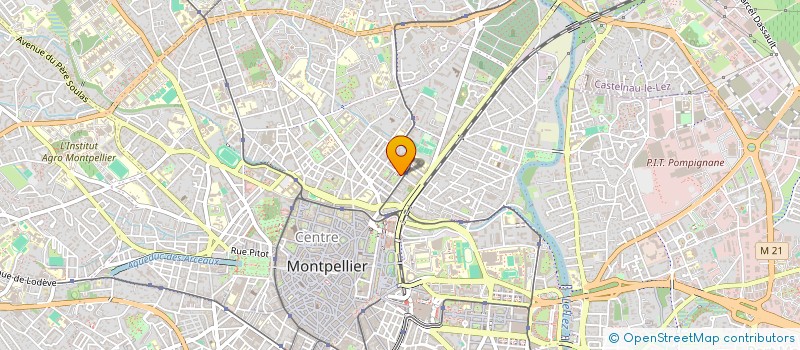 localisation de l'entreprise MADAME HIND MOUSAFIH à MONTPELLIER