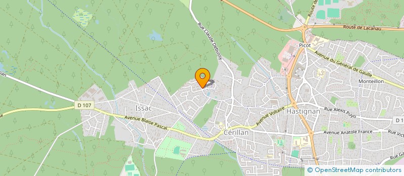 localisation de l'entreprise MADAME HIND RAFGHI  SAINT-MEDARD-EN-JALLES